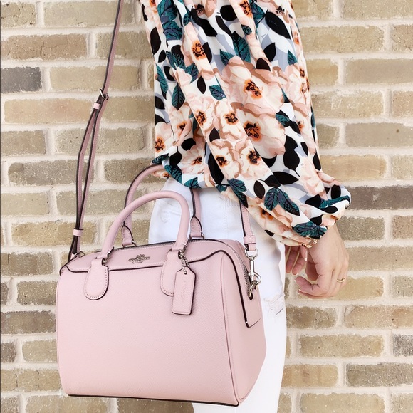Coach Handbags - Coach purse pink satchel crossbody